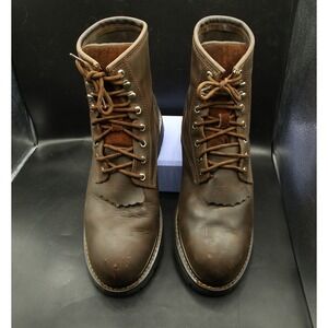 Cody James Mens Kiltie Waterproof Composite Toe Work Boots Brown CWPR2 Size 12 D